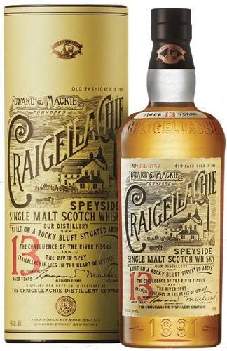 Whisky Single Malt Craigellachie 13 Años Speyside Escoces