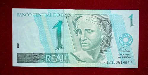 Billete 1 Real Brasil 1994 Pick 243 A Primero