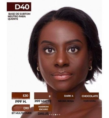 Imagem 2 de 2 de Bt Skin D40 Bruna Tavares - Base Líquida