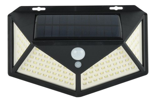 Lampara Solar Pared 18w Con Sensor 3-5mts 10 Hrs Carga