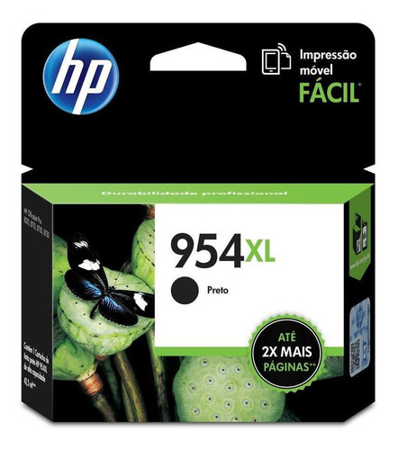 Cartucho De Tinta Hp 954xl Negra Original L0s71al