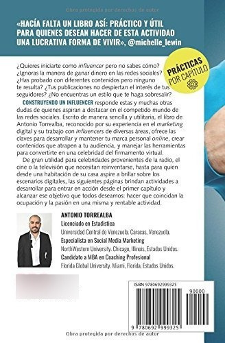 Libro : Construyendo Un Influencer - Antonio Torrealba