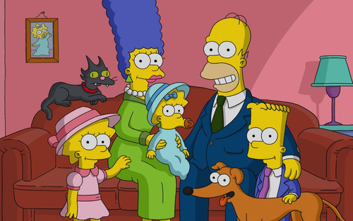 7 Poster Los Simpson 21x29cm