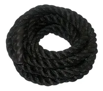 Comprar Cuerda Para Crossfit Cuerda Azote Gym Battle Rope Profesiona Color Negro