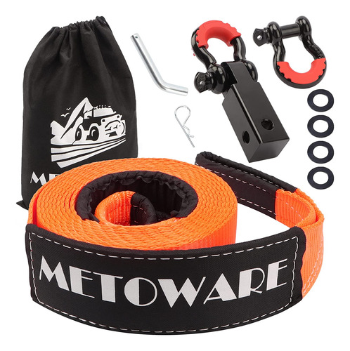 Kit De Recuperación De Correas De Remolque Metoware Heavy Du