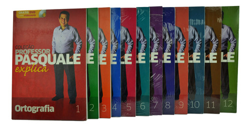 Coleção Professor Pasquale Explica Com Dvd - 12 Volumes - Completa (Usado)