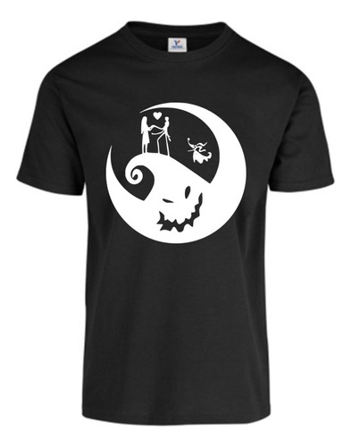 Playera Halloween Jack Skellington Hombre Moda Muertos Ofert