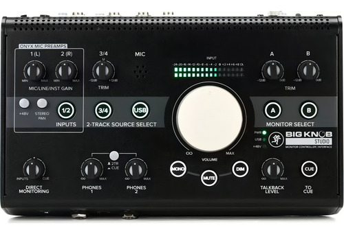 Mackie Big Knob Studio 3x2 Control Activo De Monitores