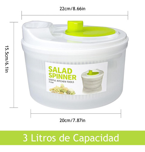 Centrifugadoras Para Ensalada Con Escurridor | Escurridora