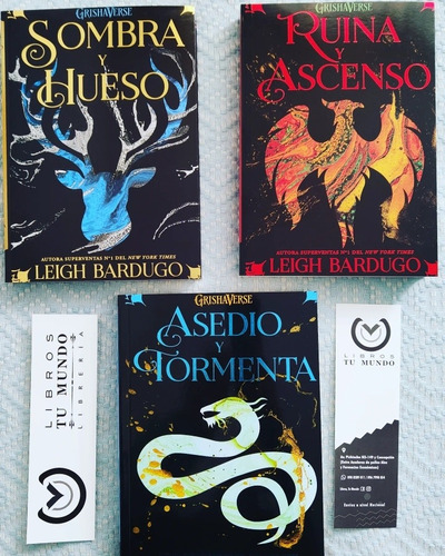 Sombra Y Hueso - Trilogía De Libros Leigh Bardugo 