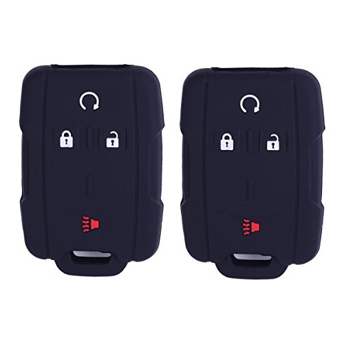 2 Piezas Sillicone Key Fob Skin Key Cover Remote Case P...