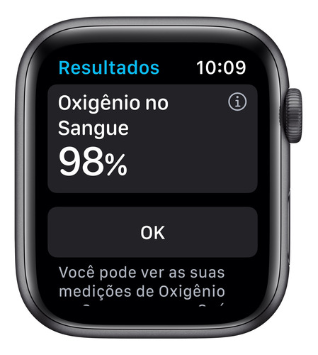 Imagem 3 de 8 de Apple Watch Series 6 (GPS+Cellular) - Caixa de alumínio cinza-espacial de 44 mm - Pulseira esportiva preto