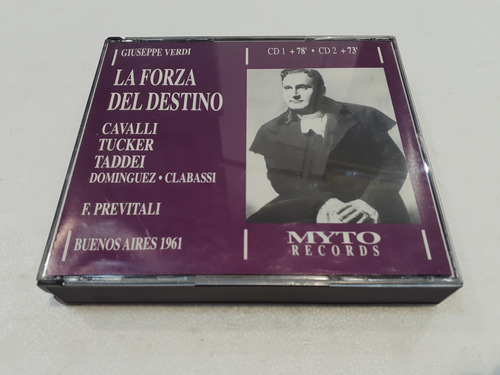 La Forza Del Destino, Verdi, Tucker, Colón - 2cd 1997 Italia
