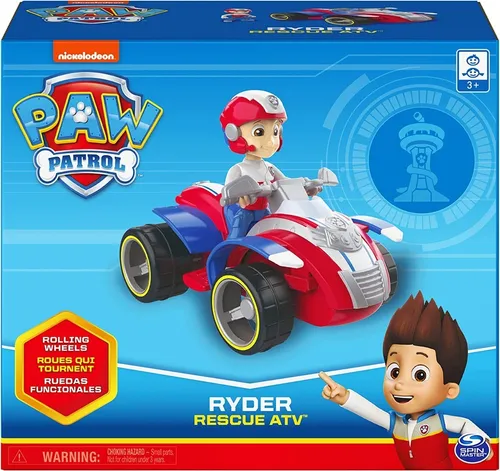 Muñeco Con Vehículo Paw Patrol Ryder Spin Master