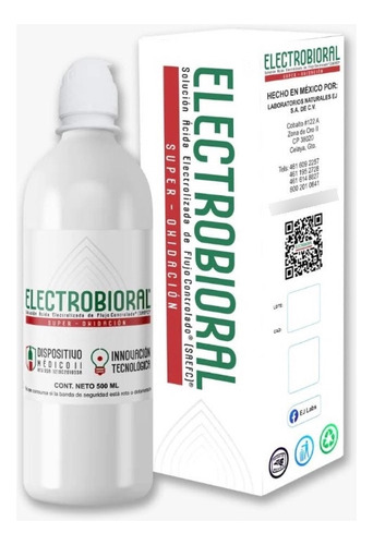 Electrobioral (saefc) 500 Ml Con Dispensador