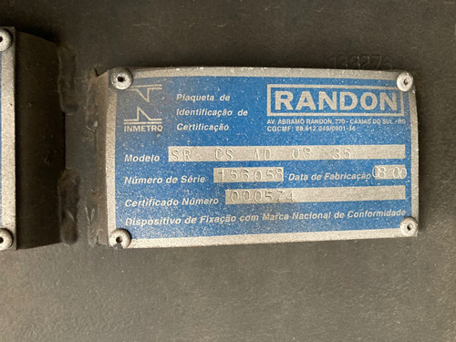 Carreta Grade Baixa Randon Ano 2000 De 12,4m Com Locker