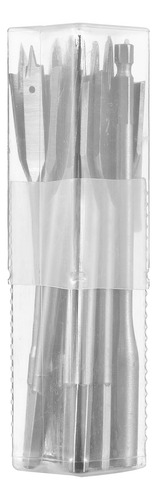 Set De Brocas Planas Para Madera 6mm-25mm Acero Herramienta