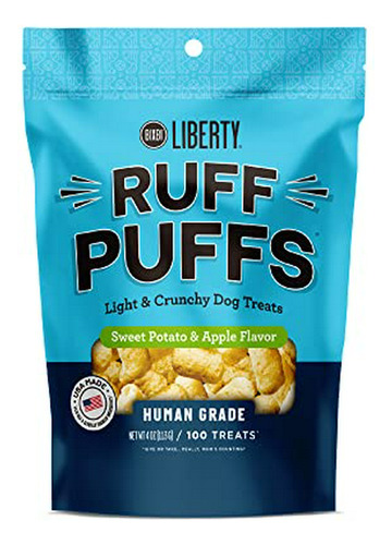 Buckley Ruff Puffs Con Sabor Para Perros Golosinas, Batata Y