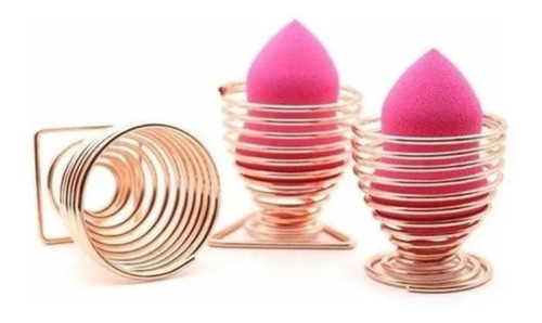 Esponja Para Maquillaje Tipo Beauty Blender  Con Soporte 