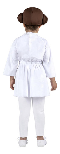 Jazwares Disfraz De Princesa Leia De Star Wars Para Niño De