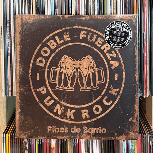 Vinilo Doble Fuerza Pibes De Barrio Nuevo Y Cerrado. Estándar