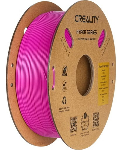 Filamento Impressora 3d Creality Hyper Pla 1kg 1,75mm Roxo