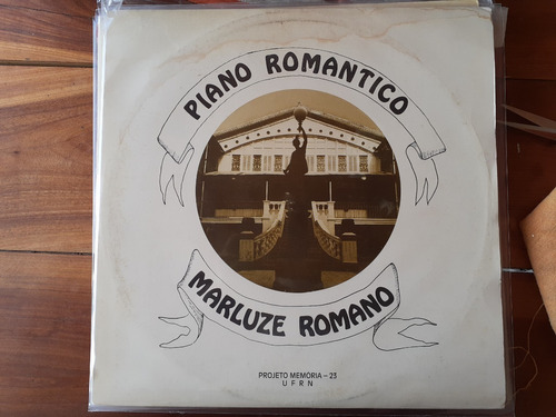 Lp Marluze Romano - Piano Romantico Projeto Memória Ufrn