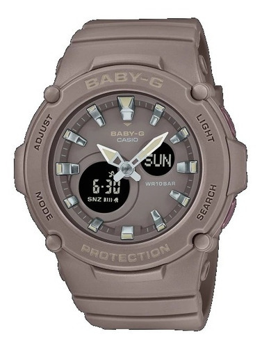 Reloj Casio Unisex Baby-g Bga-275-5a Ag Of Belgrano Color de la malla Marrón Color del bisel Marrón Color del fondo Marrón