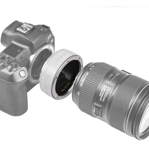 Adaptador De Lente De Cámara Focus Auto Ef-eosr Andoer Rf, M