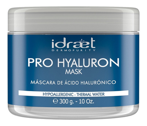 Máscara Ácido Hialurónico Idraet Pro Hyaluron Mask 300g