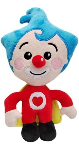 Peluche De Payaso Plim Plim Un Héroe Del Corazón De 20 Cm