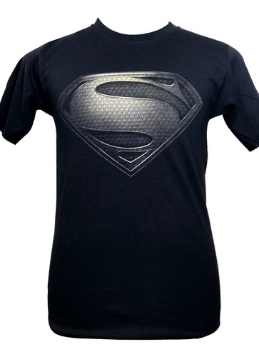 Polera Superman Justice League Snyder Cut Black