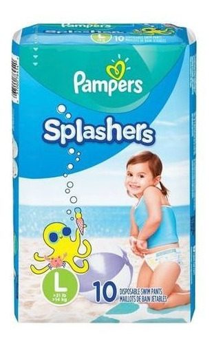 Pañales Pampers Splashers - Ver Talles