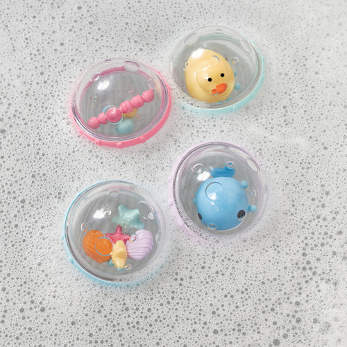 Burbujas Flotantes Para Baño 4 Juguetes Divertidos