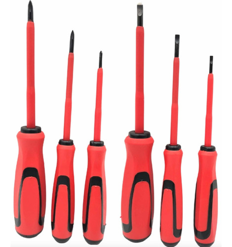 Kit Chave Fenda - Philips P/ Eletr. (6 Un.) Nr10 Bom-3110