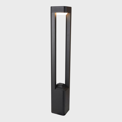 Lampara Mini Postes Led Negro 10w 3000k Tecnolite Polis Ii