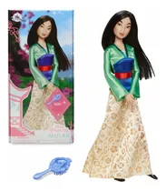Comprar Mulan Princesa Muñeca 29cm + Cepillo Disney Store 2021
