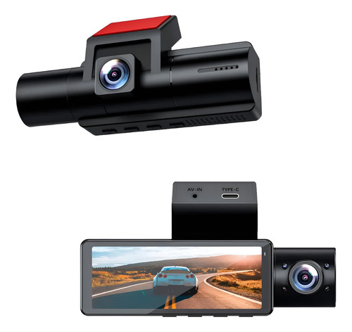 Câmera Veicular Uber Dash Dupla Dvr Full Hd Wifi Premium