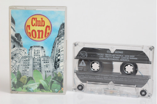 Cassette Club Gong 1995 Superman Troglio Mollo Pelotas Sumo