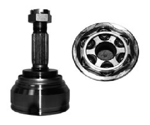 Espiga Lado Rueda Mt Eclipse L4 2wd Turbo 1996-1997 Ctk