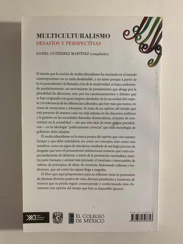 Multiculturalismo. Daniel Gutiérrez (compilador) 2006 (Usado)