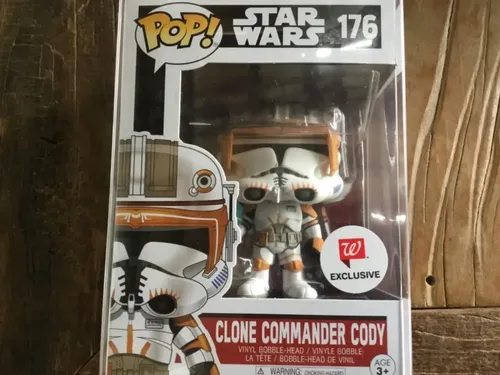 Star Wars Funko Pop Clone Commander Cody +protetor Exclusivo