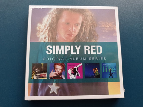 Simply Red  Original Album Series  Cofre, Compilation 5 Cds