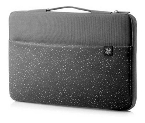 Funda Para Portatil Hp 14 Speckel Con Manija Gris