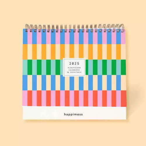 Calendario 2025 De Escritorio Monoblock - Happimess