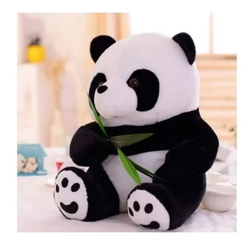 Brinquedo de pelúcia animal de pelúcia urso panda, boneca de