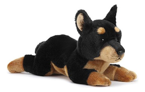 Peluche Grande De Doberman Pinscher 27 Cm