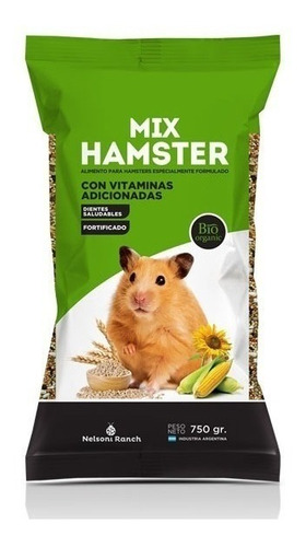 Alimento Para Hamster Topo Ruso Mezcla X 750gr