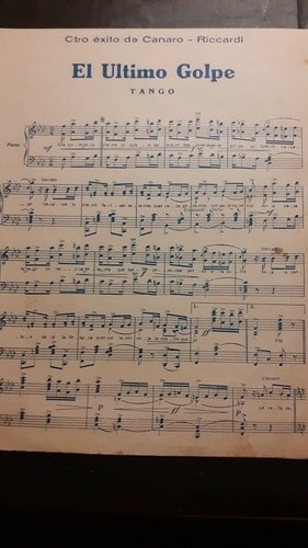 Imagen 3 de 5 de Gaucho Criollo Antigua Partitura Vals. 51927.