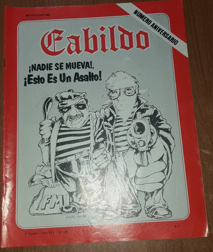 Revista Cabildo N°123  Mayo-junio De 1988  Alfonsin